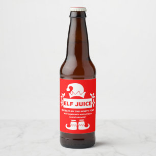 Funny Christmas Beer Labels