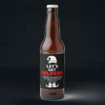 Funny Christmas Beer Labels<br><div class="desc">Funny Christmas Beer Labels. © Copyright HGIFY Store Only. All Rights Reserved.</div>