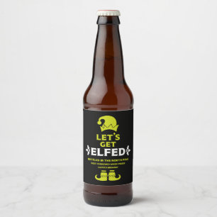 Funny Christmas Beer Labels