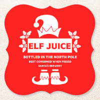 Funny Christmas Beer Labels