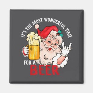 Funny Christmas Beer Meme Most Wonderful For Craft Magnet