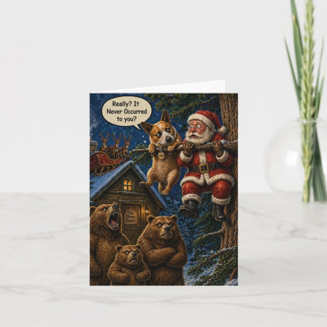 Funny Christmas Card (Front)