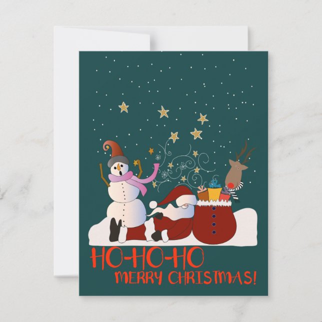 Funny Christmas card (Front)