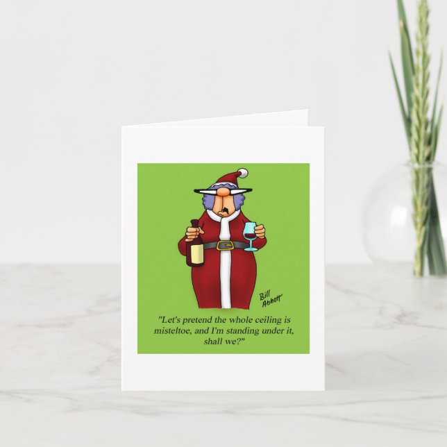 Funny Christmas Card For Him (Front)