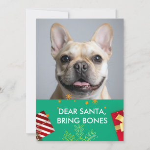 Funny Christmas Cards – Happy French Bulldog