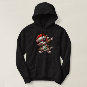 Funny Christmas Cat Dabbing Cute Meowy Xmas Hoodie