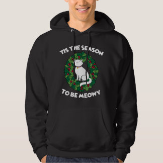Funny Christmas Cat Hoodie