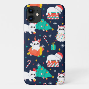 Funny Christmas Cats Case-Mate iPhone Case