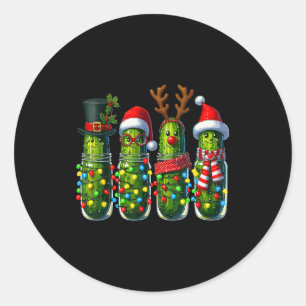 Funny Christmas Ckles  Classic Round Sticker