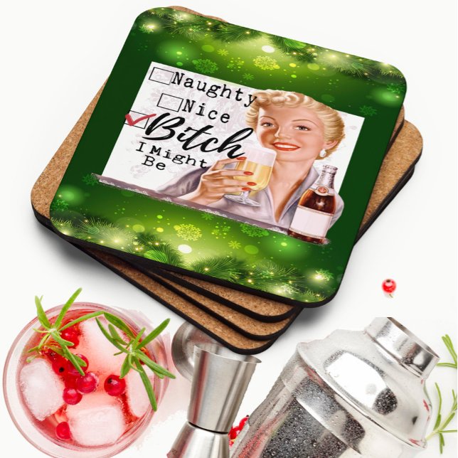 Funny Christmas Coaster Best Friend Dear Santa (Creator Uploaded)