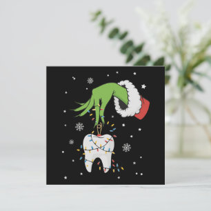 Funny Christmas Dentist Dental Squad Gift Xmas Holiday Card