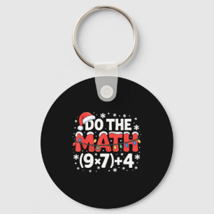 Funny Christmas Do The Math Meme 67 Holiday Humor Key Ring