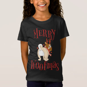 Funny Christmas Dog Xmas Christmas Tree T-Shirt