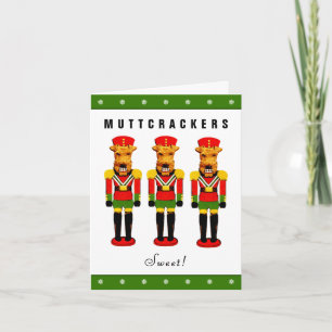 Funny Christmas Dogs Holiday Card