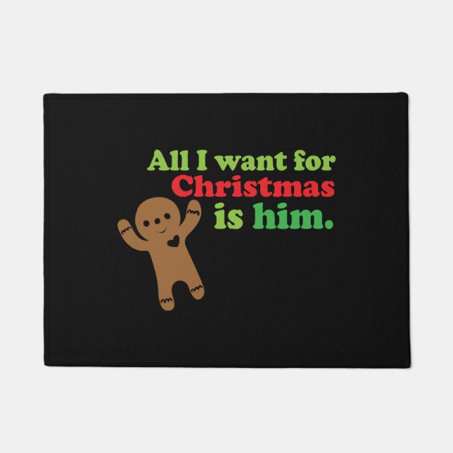 Funny Christmas            Doormat (Front)