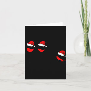 Funny Christmas Drink Drank Drunk Xmas Holiday  Card