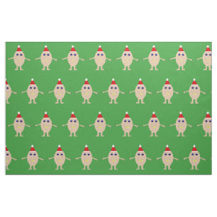 Funny Christmas Egg Craft Fabric