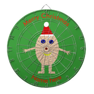 Funny Christmas Egg Dart Board