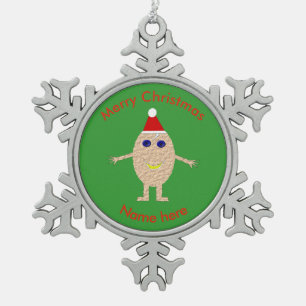 Funny Christmas Egg Ornament