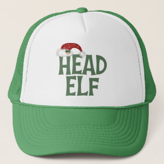 Funny Christmas Elf Hat/Cap Trucker Hat