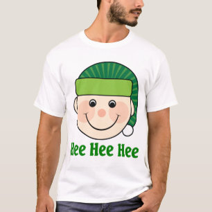 Funny Christmas Elf Tee Shirt