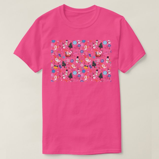 Funny Christmas Face Mask 1 T-Shirt (Design Front)