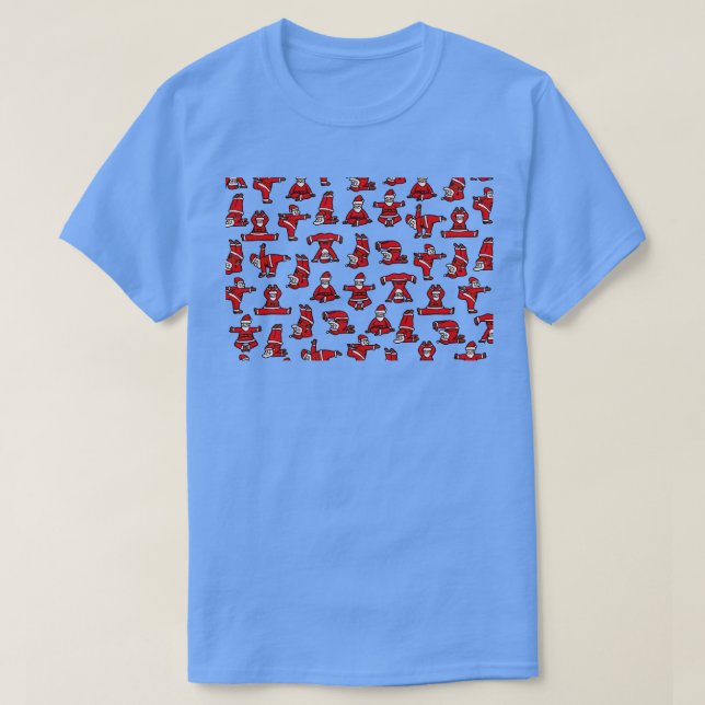 Funny Christmas Face Mask 5 T-Shirt (Design Front)