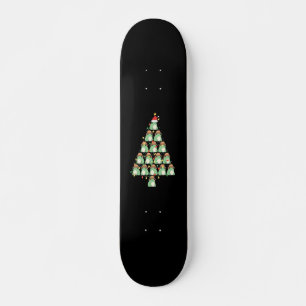 Funny Christmas Frog Tree Xmas Froggy Lovers Gift Skateboard