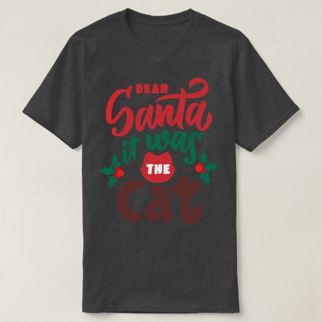 Funny Christmas  Gift  T-Shirt (Design Front)