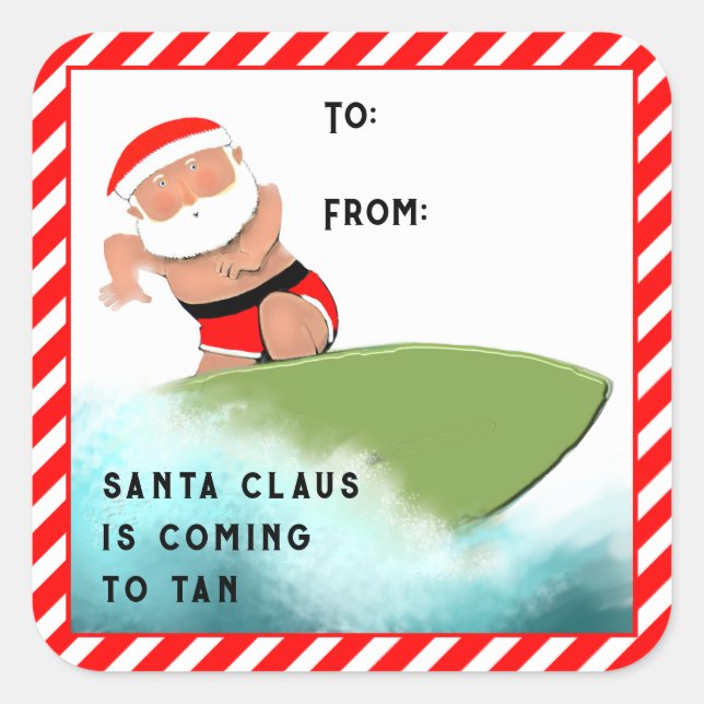 Funny Christmas Gift Tags (Front)