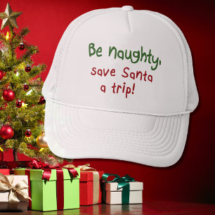 Funny Christmas gifts Holiday humour quotes hats