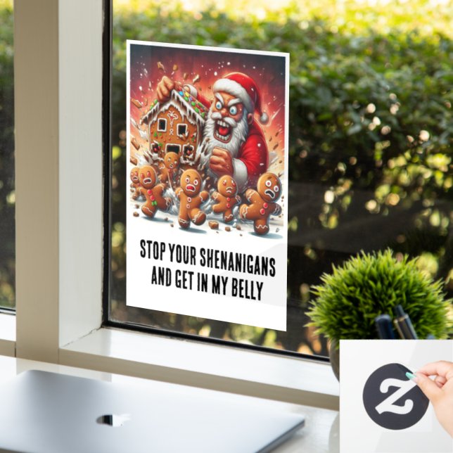 Funny Christmas: Gingerbread Men & Hangry Santa (Office)