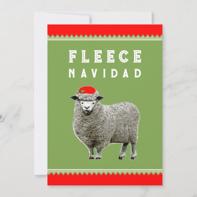 Funny Christmas Holiday Card (Front)