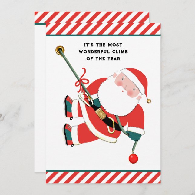 Funny Christmas Holiday Card (Front/Back)