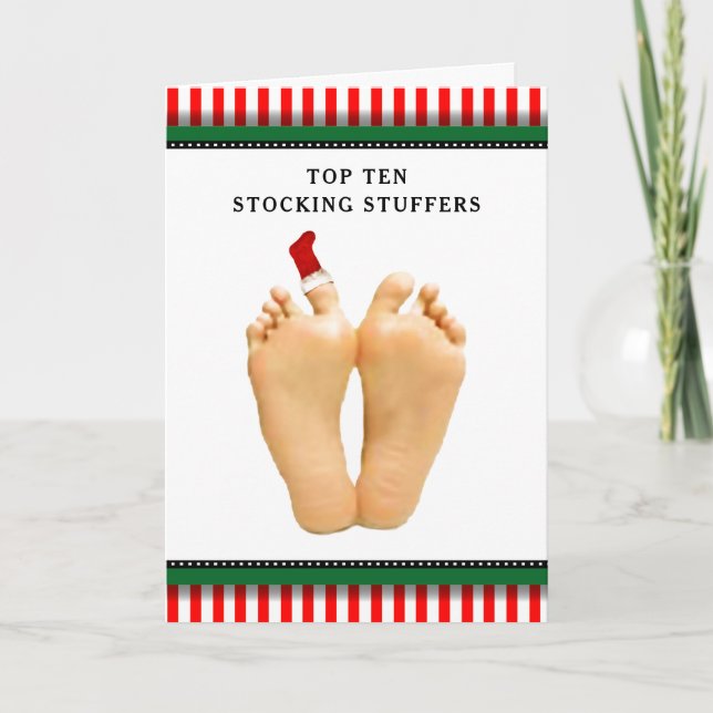 Funny Christmas Holiday Card (Front)