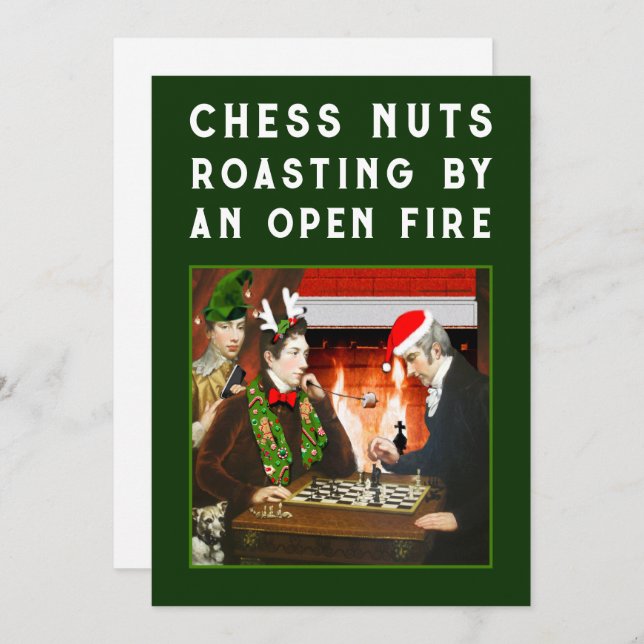 Funny Christmas Holiday Cards (Front/Back)