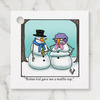 Funny Christmas Holiday Gift Tags