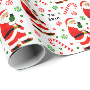 Funny Christmas Holiday Gift Wrapping Paper