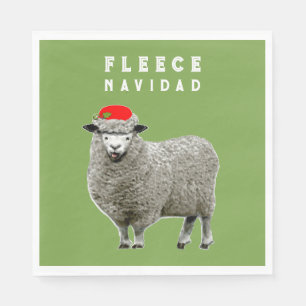 Funny Christmas Holiday Napkin