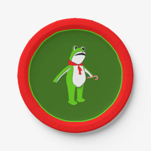 Funny Christmas Holiday Party Paper Plate