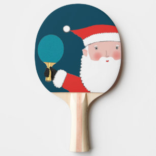 Funny Christmas Holiday Ping Pong Paddle