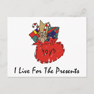 Funny Christmas Holiday Postcard