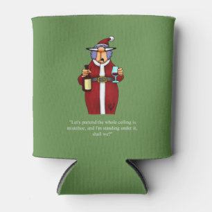 Funny  Christmas Humour Can Cooler Gift