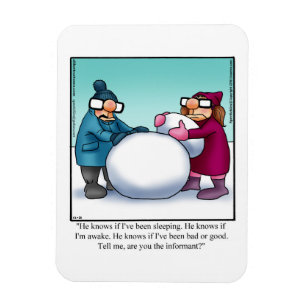 Funny Christmas  Humour Magnet Gift
