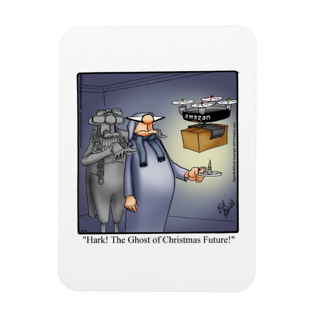 Funny Christmas  Humour Magnet Gift (Vertical)
