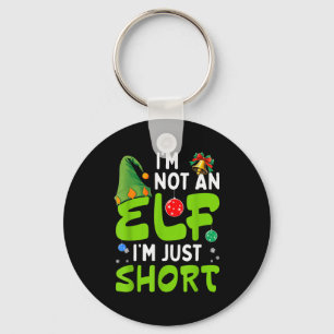Funny Christmas Im Not An Elf Just Short Xmas Men  Key Ring