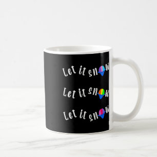 Funny Christmas In July Let It Snow Cone Shave Ice Coffee Mug