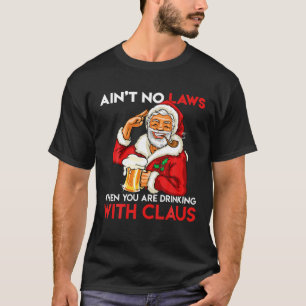 Funny Christmas In July Santa Beer Lover T-Shirt