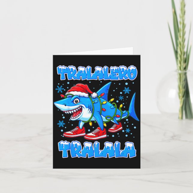 Funny Christmas Italian Brain Rot For Men Women Bo Card (Front)