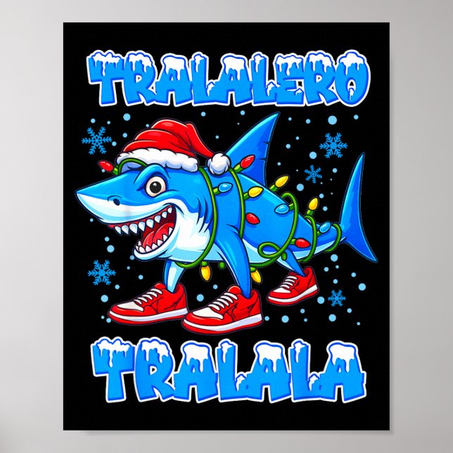 Funny Christmas Italian Brain Rot For Men Women Bo Poster (Front)